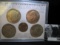 THE U.S. HISTORIC COINS COLLECTION United States Dollar Set. Contains Morgan Silver Dollar, Peace Si