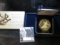 1997 S Jackie Robinson 50th Anniversary Proof Commorative Silver Dollar. In original box with certif