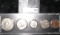 1963 Five-Piece Year Set of U.S. Coins in a Snaptight case.