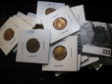 (27) Lincoln Cents 1944-1958D Red & Brown Unc.