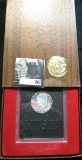 1971S Silver Eisenhower Dollar Proof in Original Box,