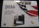 2016 US Mint Uncircul;ated Dollar Set, Original as Issued.