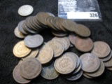 (50) 1800-1900 Indian Head Cents all Good and Better.