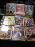 (9) Recortd Breakers Baseball Cards, Ricky Henderson, Nolan Ryan, Cal Ripkin, Dewight Gooden, Wade B