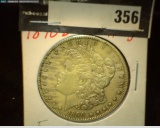 1890S Morgan Dollar. EF.
