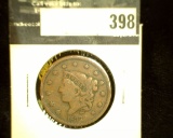 1837 US Large Cent. VG.