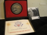 1776 Washington Before Boston U.S. Mint Medal in special plastic case with literature. Issued by the