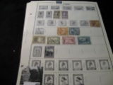 Group of Stamp Album sheets with Stamps from the Congo to Cyprus.