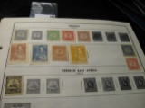 Huge Group of Stamp Album sheets with Stamps from the Georgia to Germany.