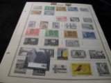 Group of Stamp Album sheets with Stamps from the Ghana to Grenada.