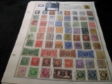 Group of Stamp Album sheets with Stamps from Great Britain, includes some early issues. Even a few G