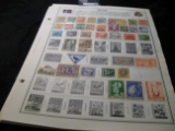 Huge Collection of Stamps on Album pages from Iceland to Indonesia.