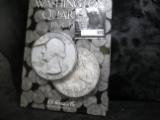 Partial Set Washington Quarters 1965-1987D (43) Coins in a Harris Coin Album.