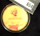 Marilyn Monroe in Sexy See through top Medallion.