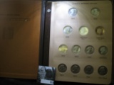 1979-81 S Susan B. Anthony Dollars. Stored in a World Coin Library Album. All BU or Proofs.