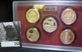 2010 S U.S. Silver Quarters Proof Set in plastic case, no box.