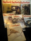 1985 FUR-FISH-GAME Magazines with very colorful covers. (7 different isues).