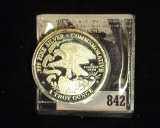Illinois the Land of Lincoln One Ounce .999 Fine Silver.