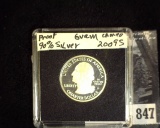 2009 S Guam U.S. 90% Silver Quarter Proof.