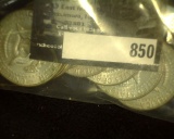 $4.50 face in 40% Silver Kennedy Half Dollars.