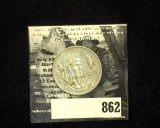 1950 Mexico Fifty Centavos, EF.