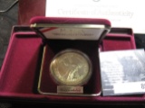 1988 D U.S. Silver Olympic Commemorative Dollar. BU.