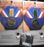 (2) Different 1995 Atlanta Centennial Olympics Commemorative BU Half-Dollars in original holders.