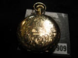 Elgin National Watch Company Ladies Hunting Case Closed-faced Pocket Watch, excellent running condit