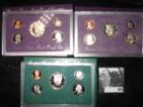 1992, 93 & 94 US Proof Sets Original as Issued.