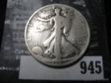 1920P Walking Liberty Half Dollar VG.