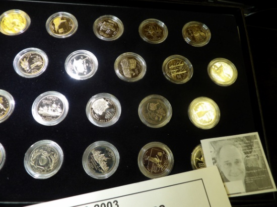 2003 P & D Precious Metal Quarters Collection (Gold/Platinum) as issued by the Collectors Alliance,