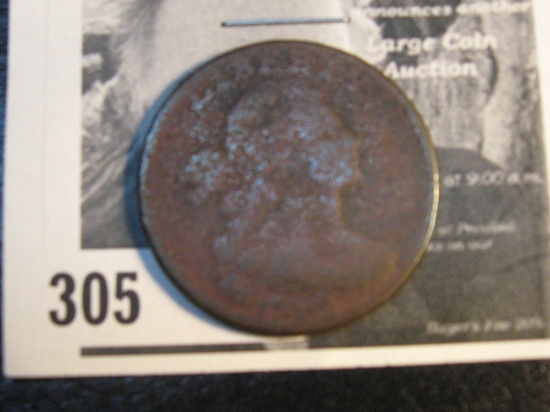 1796-1799 Draped Bust Large Cent Fair.