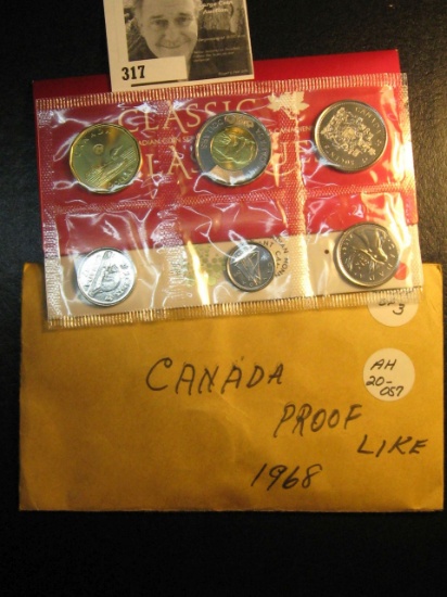 1968 Canada Proof Like Set Unopened & 2017 Classic Set BU.