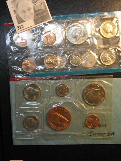 1972 US Mint Set no Envelopr & 1978 Denver Souvenir Set.