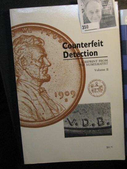 Counterfeit Detection Book, 2002 â€œUnited States Coins' Blue Book & 1963 16thEdition of the â€œRed