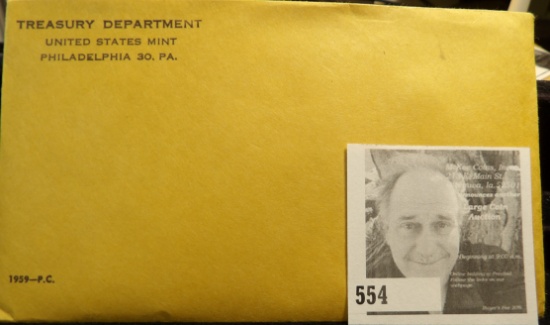 1959 Unopened U.S. Silver Proof Set in original envelope.