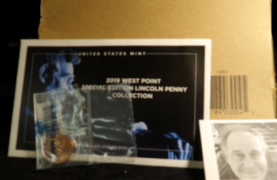 2019 P & D U.S. Mint set in original unopened box as issued; along with a 2019 W Uncirculated Cent i
