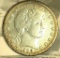 1908 P Barber Quarter.
