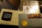 1976 Bicentennial Medal First Day Cover, 3c Texas Stamp on Cover & Coin Album will Hold 300 Small Si
