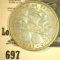 1893 Columbian Exposition Silver Commemorative Half-Dollar.