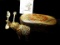Burmese or Thailand Elephant; Italian handmade box; (2) small condiment of spice spoons Silver, made