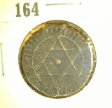 1288 AH Dated Morocco Copper Coin.