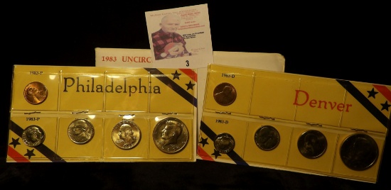 1983 P & D U.S. Mint Sets, privately produced, original as issued.