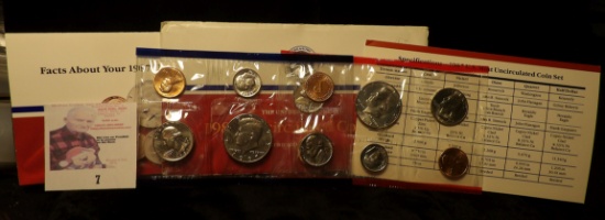1987 P & D U.S. Mint Sets, original as issued.