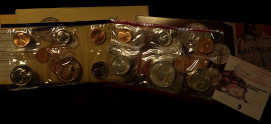 1990 P & D U.S. Mint Sets, original as issued.