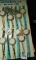 (12) Silver Dollar Bolo Ties on Sales Stand up Display. (No coins) Made in U.S.A.