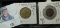 Lucky Penny 1940 D Lincoln XF and Flipping Coin - Heads I win, Tails you lose