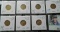 7 coin group of older or better date Lincoln wheats - 1910,12,17 D,18 D,25 S, & 2 1931  G-VG
