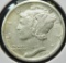 1918 Mercury Dime - AU+