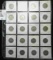 (20) Canada Caribou Quarters, carded, and in a plastic page. Dates 1969-1974. All high grade. Priced
